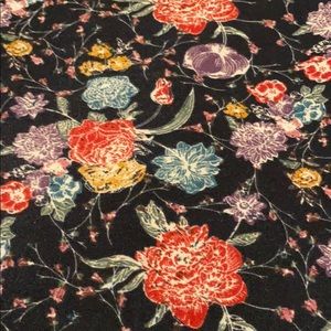 TC LulaRoe Floral Leggings